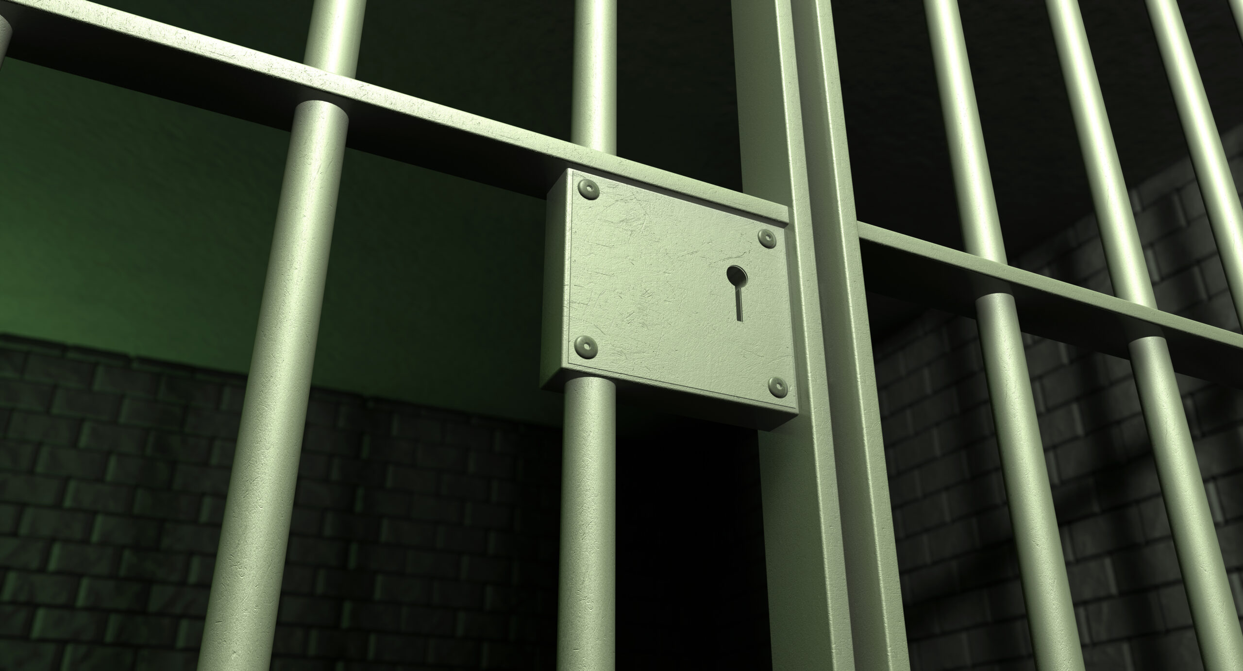 Jail Cell Door Locked