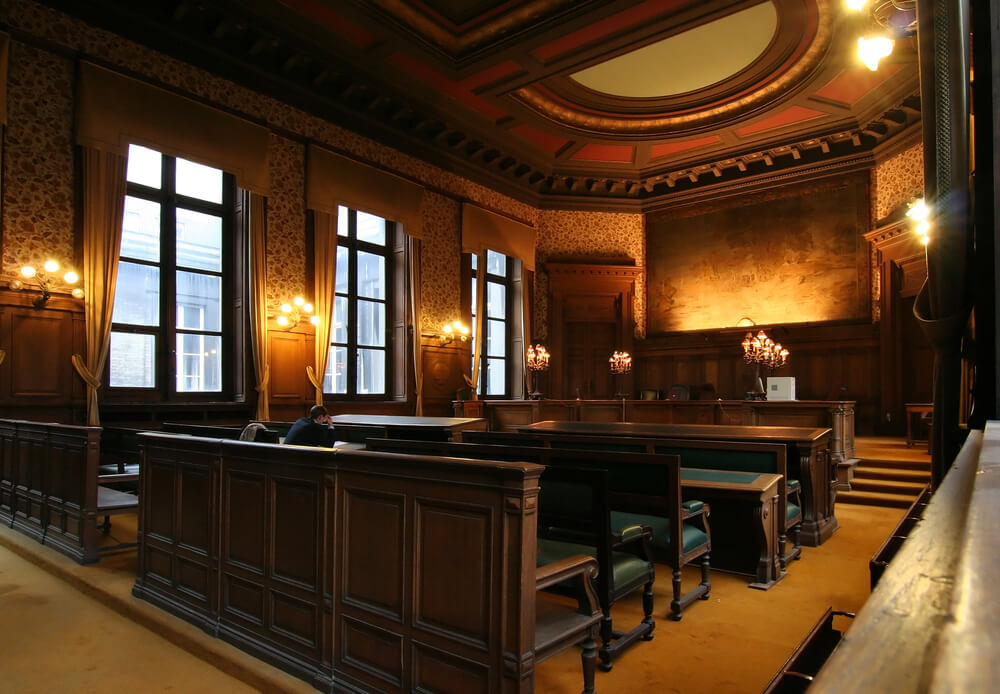 courtroom empty